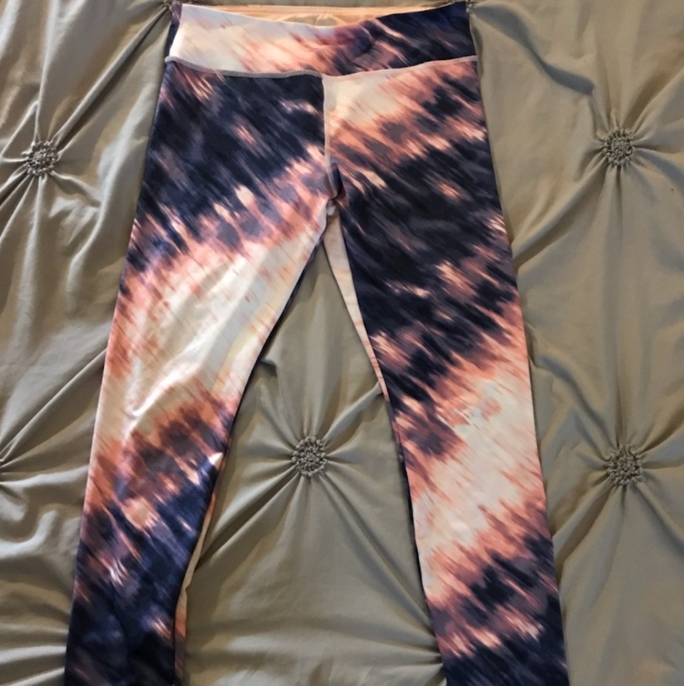 Galaxy Print Workout Pants